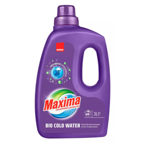 Гель для прання універсальний Sano Bio Cold Water, 60 прань, 3 л